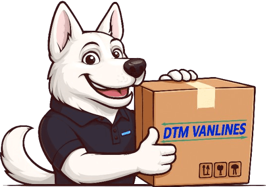 DTM Van Lines mascot